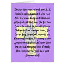 Nurse Older & Retiring---Appreciation Gifts Greeting Card