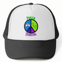 Nurse "Peace" Gifts For All Professionals Trucker Hat