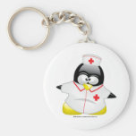 Nurse Penguin Keychains