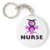 NURSE PINK KEYCHAIN