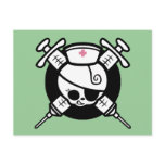 Nurse Pirate and Cross Hypos Postcards
