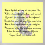 Nurse Poem Canvas Art Print "They Are Nurses"