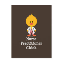 Nurse Practitioner Chick Postcard