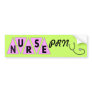 Nurse PRN Bumper Sticker