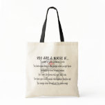 Nurse Sayings "You Are a Nurse IF" Bag