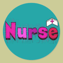 "NURSE"  T-shirts and Gifts stickers