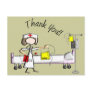 Nurse "Thank You" Gifts Postcards