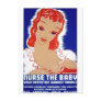 Nurse the baby Breast Feeding WPA Poster