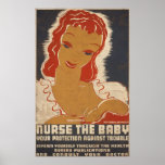Nurse The Baby Your Protection Against Trouble posters