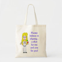 Nurse Tote Canvas Bags