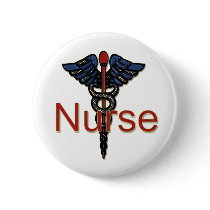 Nurse with Caduceus Pins
