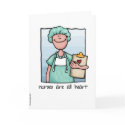 nurses are all heart cards
