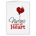 Nurses are all heart cards