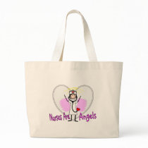 Nurses Are Angels Tote Bag