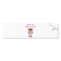 Nurses Are Angels On Earth Bumper Sticker