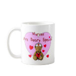 Nurses are BEARY Special  Teddy Bear Gifts mugs