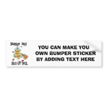 Nurses Are Bee-utiful T-shirts and Gifts Bumper Stickers
