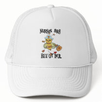 Nurses Are Bee-utiful T-shirts and Gifts Hat