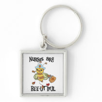 Nurses Are Bee-utiful T-shirts and Gifts Keychains