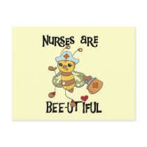 Nurses Are Bee-utiful T-shirts and Gifts Post Card