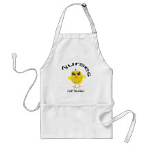 Nurses Call The Shots Aprons