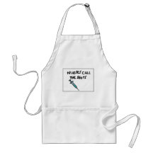 Nurses call the shots aprons