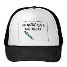 Nurses call the shots hats