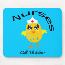 Nurses Call The Shots Mouse Pad