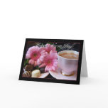 Nurses Day Card With Tea, Chocolate And Flowers