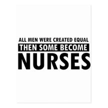 Nurses designs postcards
