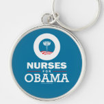 Nurses for Obama Key Chain