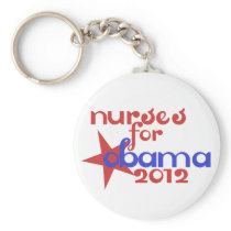 Nurses for Obama keychains