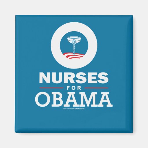 Nurses for Obama Magnet