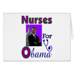 Nurses For Obama ---President Barack Obama cards