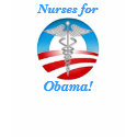 Nurses for Obama! t-shirts