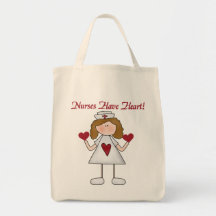 Nurses Have Heart T-shirts and Gifts Canvas Bag