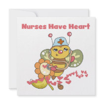 Nurses Have Heart T-shirts and Gifts Custom Announcements