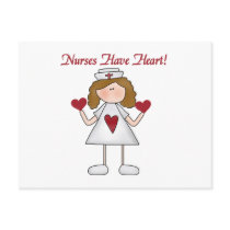 Nurses Have Heart T-shirts and Gifts Post Cards