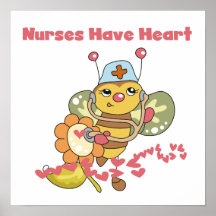 Nurses Have Heart T-shirts and Gifts Posters