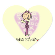 Nurses R Angels T-shirts and Gifts Sticker