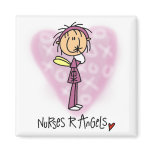 Nurses R Angels Tshirts and Gifts magnets