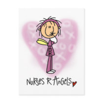 Nurses R Angels Tshirts and Gifts Postcard