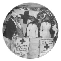 Nurses Recruiting Station World War One Plate