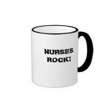NURSES ROCK! COFFEE MUG