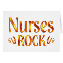 Nurses Rock Greeting Cards