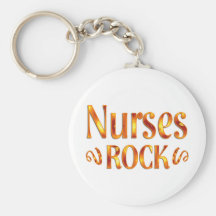 Nurses Rock Key Chains