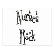 Nurses Rock Postcards