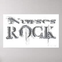 Nurses Rock Posters