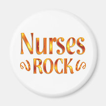 Nurses Rock Refrigerator Magnets