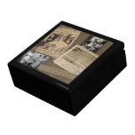 Nurse's Vintage Style Jewellery Box Gift Box